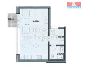 Pronájem bytu 1+kk, Praha - Smíchov, Radlická, 32 m2
