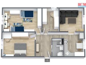 Prodej bytu 4+1, Sokolov, Jiřího z Poděbrad, 82 m2