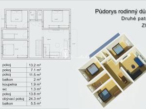 Prodej rodinného domu, Zliv, Na Výsluní, 155 m2