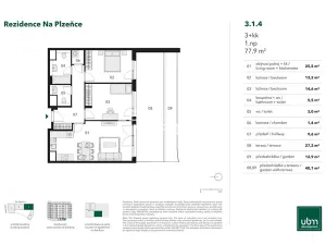 Prodej bytu 3+kk, Praha - Smíchov, Nádražní, 78 m2