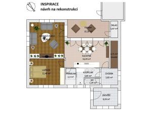 Prodej rodinného domu, Třebestovice, Smetanova, 74 m2