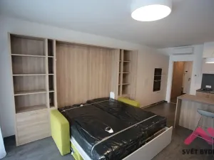 Pronájem bytu 1+kk, Praha - Karlín, Sokolovská, 35 m2