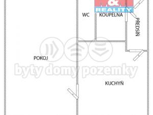 Prodej bytu 1+1, Jirkov, Pod Přivaděčem, 36 m2