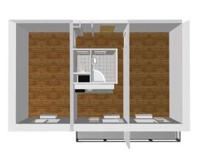 Pronájem bytu 2+1, Litvínov, Ruská, 59 m2