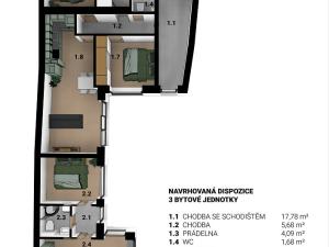 Prodej pozemku, Brno - Líšeň, Podolská, 431 m2