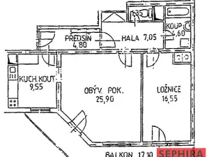 Pronájem bytu 2+1, Praha - Suchdol, K Horoměřicům, 70 m2