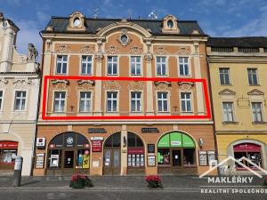 Pronájem kanceláře, Kolín, Karlovo náměstí, 132 m2