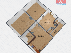 Pronájem bytu 3+kk, Žamberk, Čs. armády, 100 m2