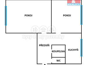 Prodej bytu 2+1, Štramberk, Nádražní, 55 m2