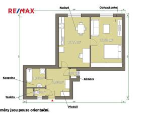 Pronájem bytu 2+kk, Plzeň, Čechova, 52 m2