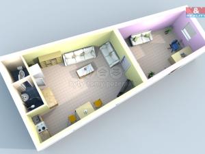 Pronájem bytu 1+kk, Kutná Hora - Kutná Hora-Vnitřní Město, Jungmannovo náměstí, 53 m2