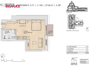 Prodej bytu 1+kk, Rokytnice nad Jizerou, 35 m2