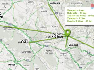 Pronájem bytu 2+1, Rychnov nad Kněžnou, Sokolovská, 63 m2
