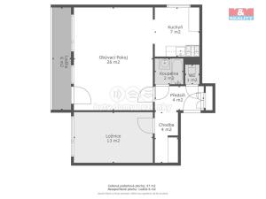 Prodej bytu 2+1, Beroun - Beroun-Město, Slapská, 56 m2