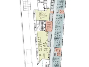 Pronájem kanceláře, Praha - Michle, Vyskočilova, 1000 m2