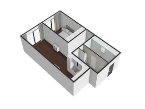 Pronájem bytu 2+kk, Brno, Lidická, 55 m2