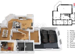 Pronájem rodinného domu, Horoměřice, Benedikta Roezla, 310 m2