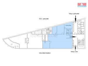 Pronájem kanceláře, Ústí nad Labem - Ústí nad Labem-centrum, Velká Hradební, 150 m2
