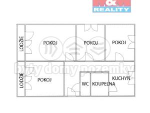 Prodej bytu 4+1, Jirkov, SNP, 77 m2