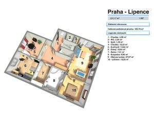 Prodej rodinného domu, Praha - Lipence, 211 m2