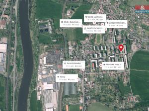 Pronájem bytu 2+kk, Děčín - Děčín XXXII-Boletice nad Labem, Pražská, 42 m2