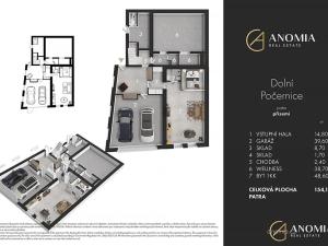 Prodej rodinného domu, Praha - Dolní Počernice, Bakurinova, 395 m2