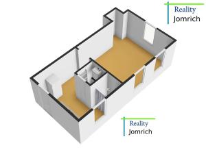 Pronájem bytu 1+kk, Liberec, nám. Sokolovské, 30 m2