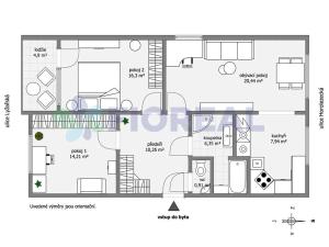 Prodej atypického bytu, Praha - Hostivař, Horolezecká, 81 m2
