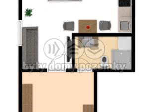 Pronájem bytu 1+kk, Ledeč nad Sázavou, Havlíčkova, 50 m2