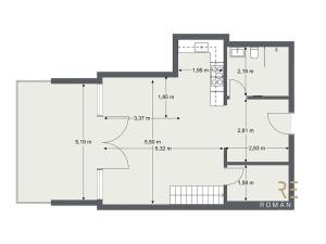Prodej bytu 2+kk, Praha - Modřany, Československého exilu, 76 m2