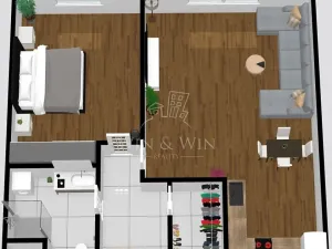 Pronájem bytu 2+kk, Poděbrady, Vrchlického, 55 m2