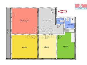 Pronájem bytu 3+1, Vrdy - Dolní Bučice, Kosmonautů, 102 m2