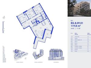 Prodej bytu 4+kk, Praha - Strašnice, Ramonova, 110 m2