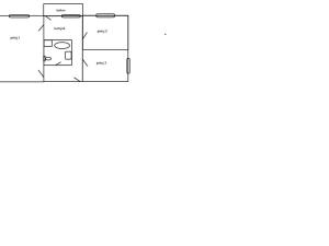Pronájem bytu 3+1, Bílina, Teplická, 65 m2