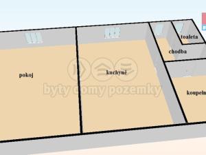 Pronájem bytu 1+1, Jindřichův Hradec - Jindřichův Hradec II, Schwaigrova, 39 m2