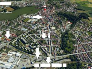 Pronájem bytu 1+1, Jindřichův Hradec - Jindřichův Hradec II, Schwaigrova, 39 m2