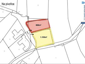Prodej pozemku pro bydlení, Hluboká nad Vltavou, Sukova, 868 m2