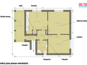 Pronájem bytu 2+1, Hořovice, Pod Nádražím, 70 m2