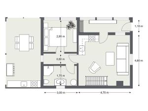 Prodej chaty, Roztoky, V Chatách, 70 m2