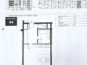 Prodej bytu 1+kk, Písek, V Portyči, 51 m2