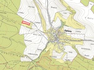 Prodej pole, Oplany, 5754 m2