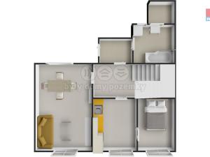 Prodej rodinného domu, Praha - Modřany, Na Havránce, 87 m2