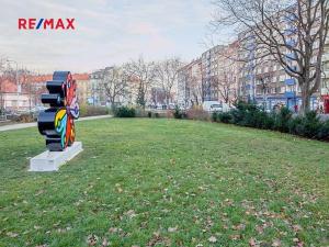 Pronájem bytu 1+kk, Praha - Holešovice, Ortenovo náměstí, 50 m2