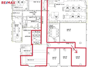 Pronájem kanceláře, Praha - Kobylisy, Horňátecká, 20 m2