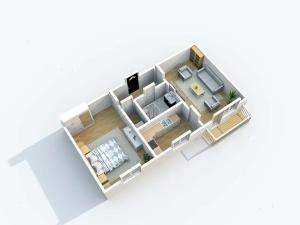 Pronájem bytu 2+1, Děčín, Přímá, 53 m2