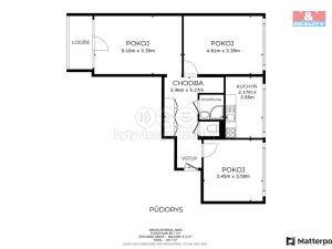 Prodej bytu 3+1, Ostrava - Poruba, Bulharská, 70 m2