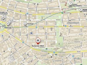 Dražba bytu 3+1, Praha - Vinohrady, Šumavská, 93 m2