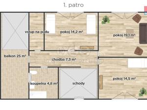 Prodej rodinného domu, Mirovice, U Obory, 165 m2