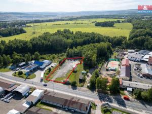Pronájem komerčního pozemku, Chodov, Horní, 2200 m2
