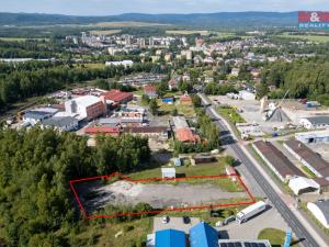 Pronájem komerčního pozemku, Chodov, Horní, 2200 m2